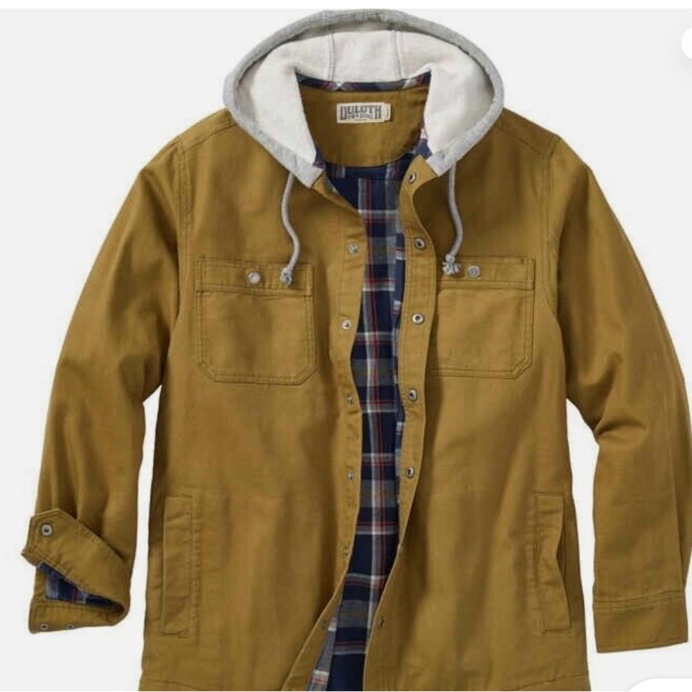 Duluth Trading Co- Fire Hose STD fit lumbar jacket - size Lg